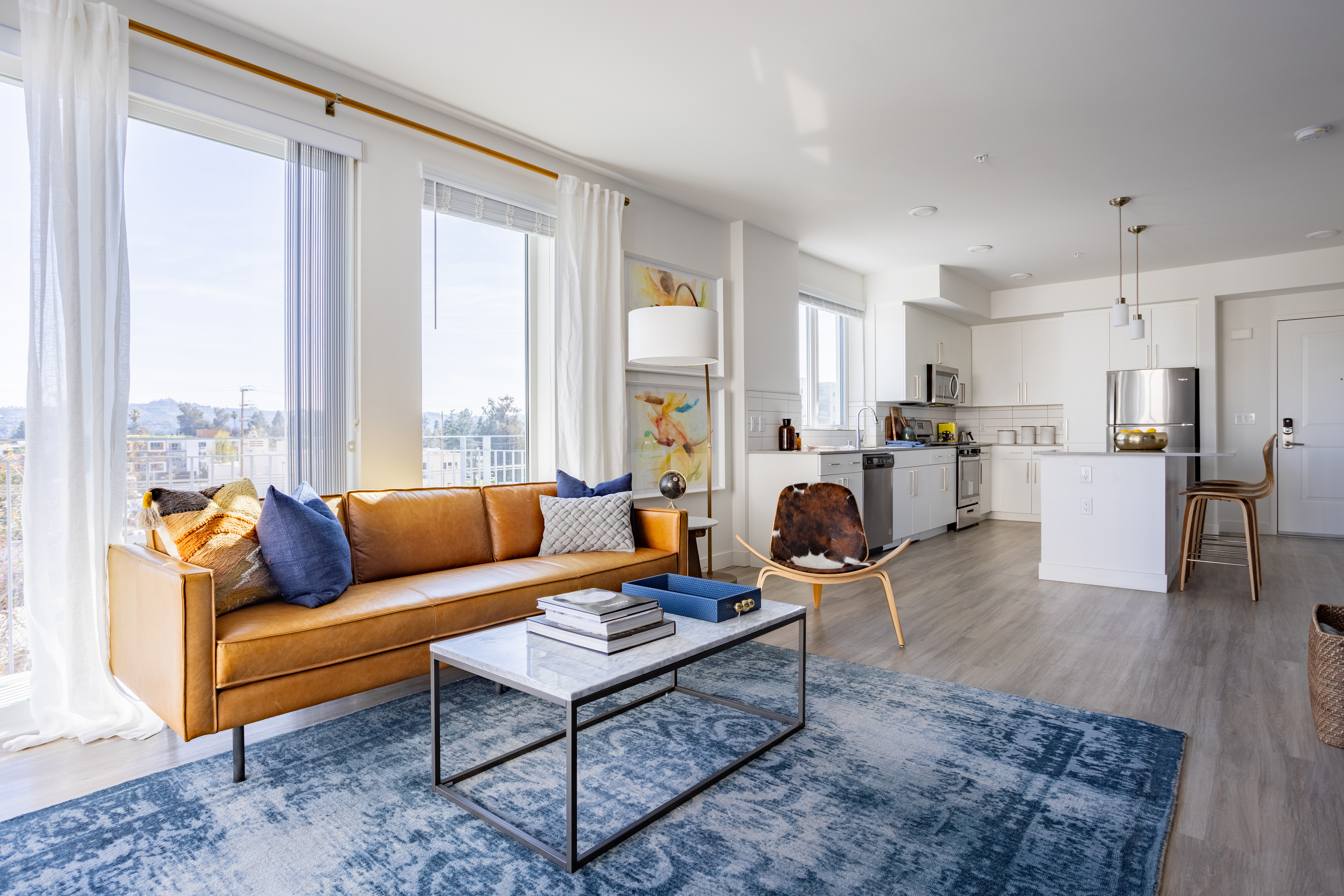 Open-Concept Layouts at The Chandler NoHo Luxury Apartments in North Hollywood, CA