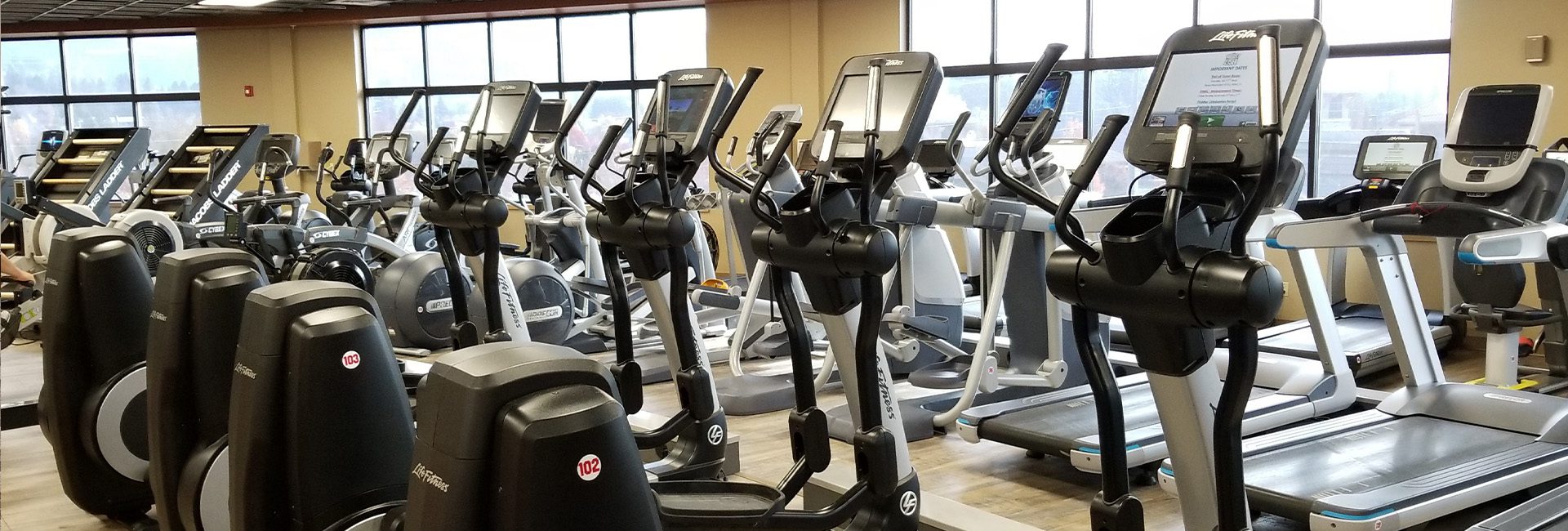 PEAK Health & Wellness Center Hayden has a 3-tier cardio deck with Life Fitness treadmills, ellipticals, steppers & ARC trainers. No-wait workouts in Hayden, ID.