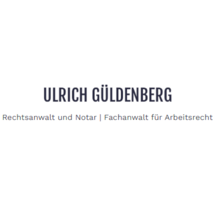Ulrich Güldenberg Rechtsanwalt und Notar in Duisburg - Logo