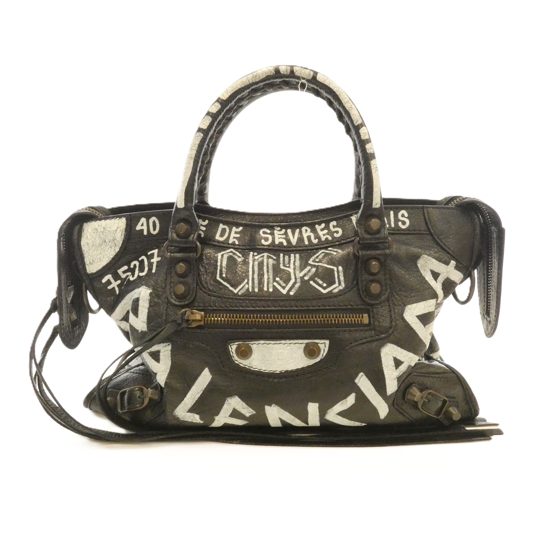 バレンシアガ グラフィティ クラシックシティ S 431621 0FE1T バッグ