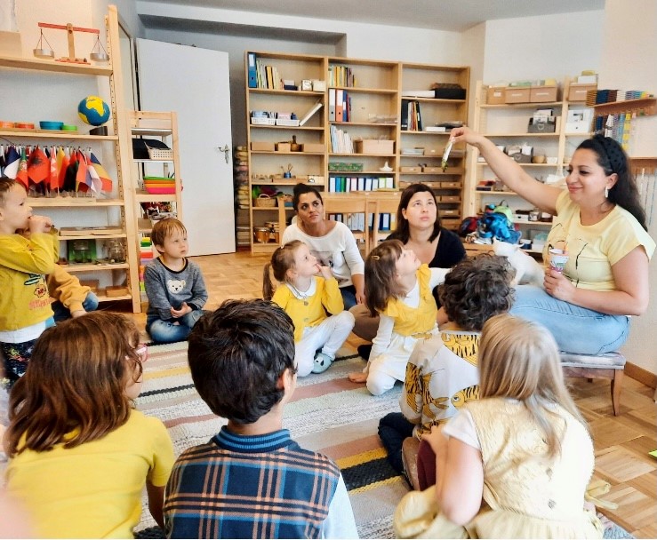 Bilder Montessori Kindergarten Sonne