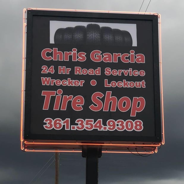 Images Chris Garcia Tire Shop and Towing