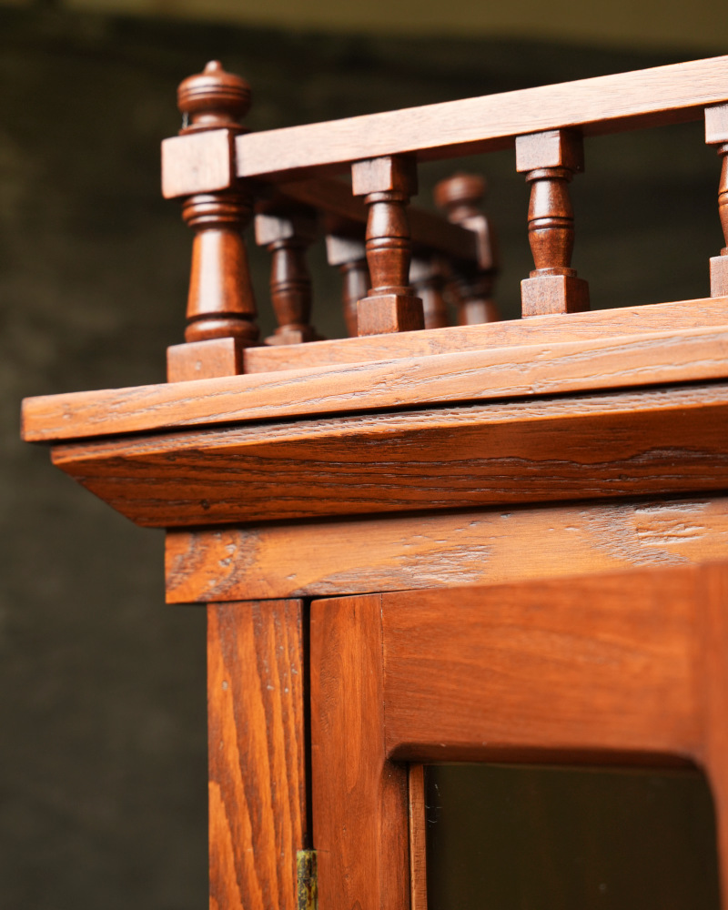 Refinished Bookcase Detail