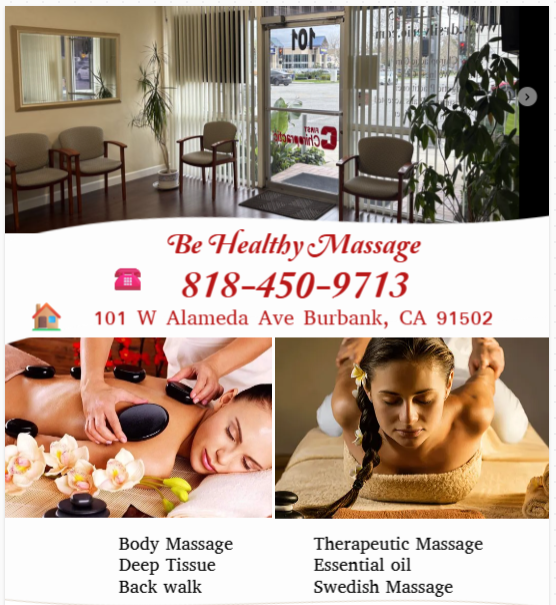 Be Healthy Massage