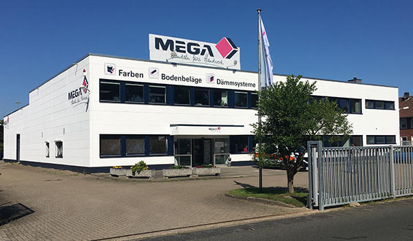 Standortbild MEGA eG Bremerhaven, Großhandel für Maler, Bodenleger und Stuckateure