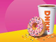 Dunkin' Sunrise Batch Coffee with Donut