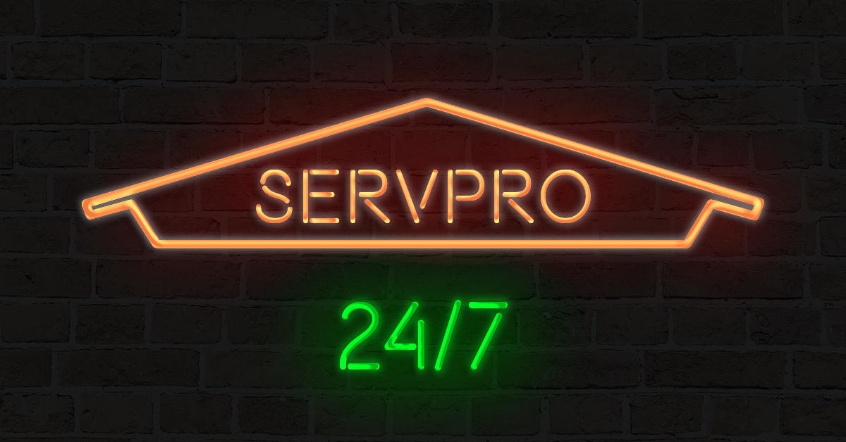 SERVPRO is Here to Help 24/7