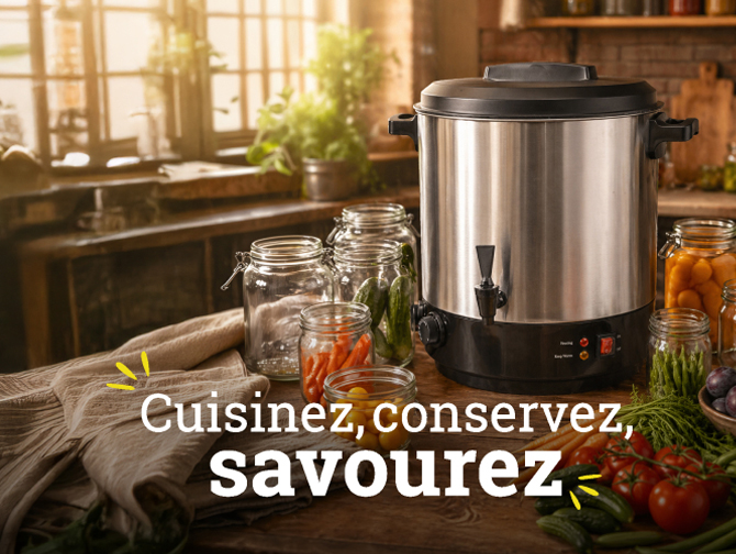 Cuisinez, conservez, savourez