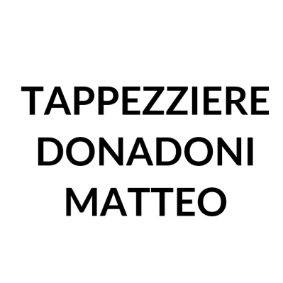 Tappezziere Donadoni Matteo Logo