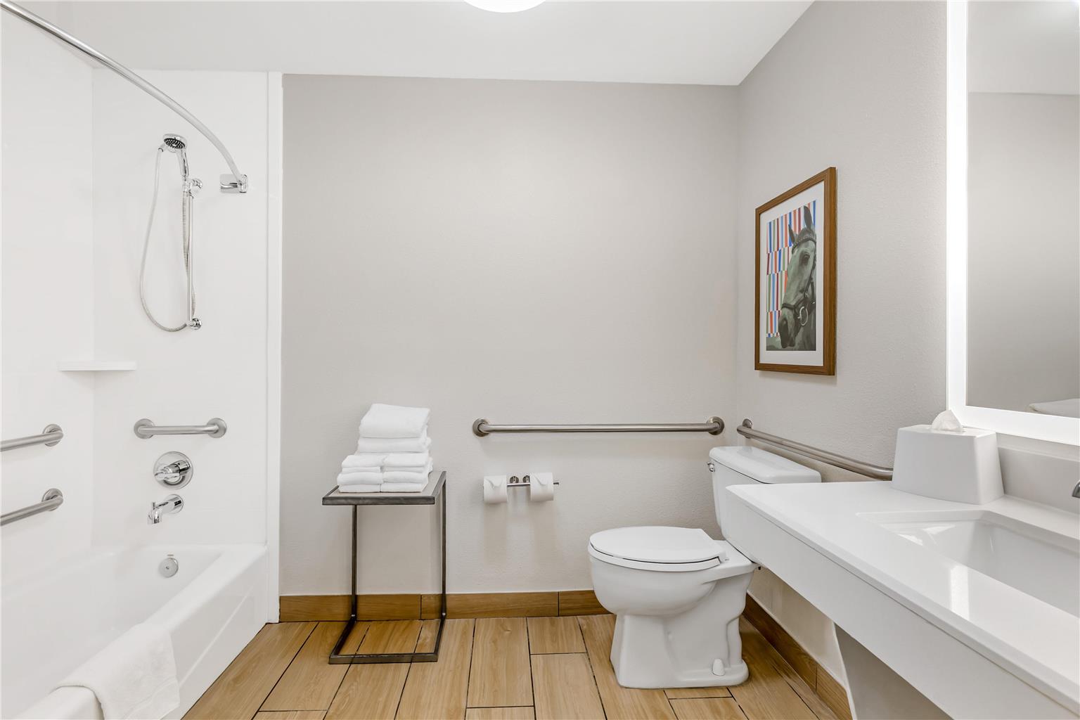 Guest room bath 