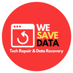 We Save Data - Cell Phone, Games Console & Computer Repair Logo