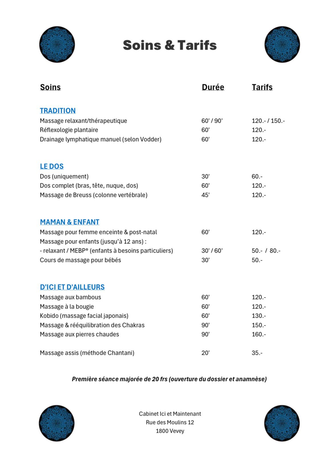Ici et Maintenant, Rue des Moulins 12 in Vevey