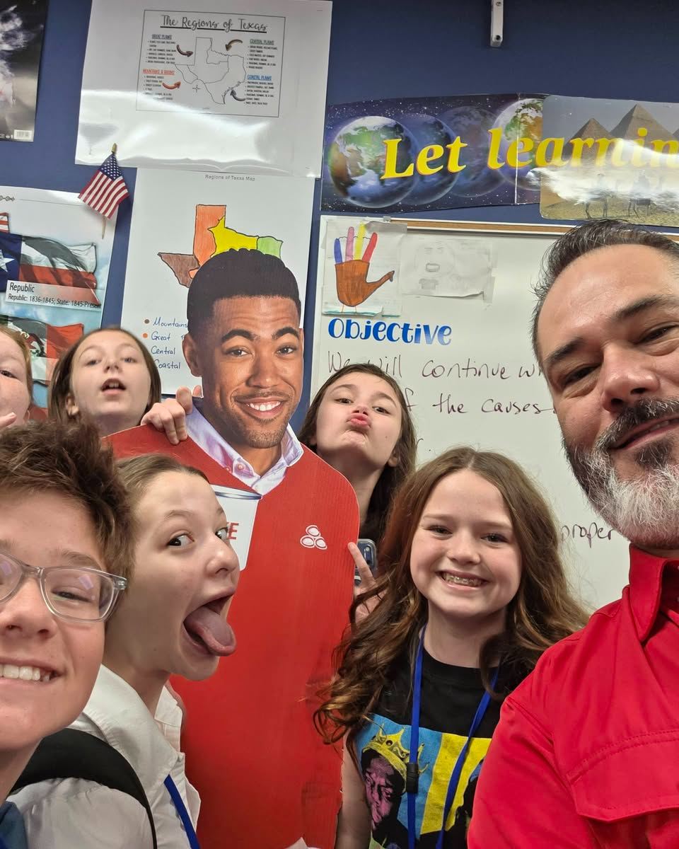 One of the best parts of being a State Farm Agent is giving back to our community. Today was my last session with these 7th graders at BHMSS. Over the past six weeks, we introduced them to goal setting, savings, financial literacy, and types of insurance. Jake was a hit—everyone enjoyed meeting him and taking pictures. Looking forward to next year. Like a good neighbor, State Farm is there.