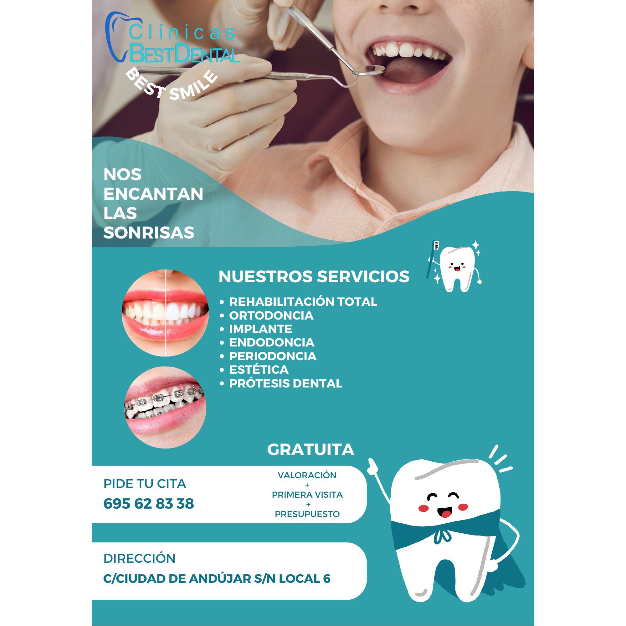 Clinicas Best Dental Logo
