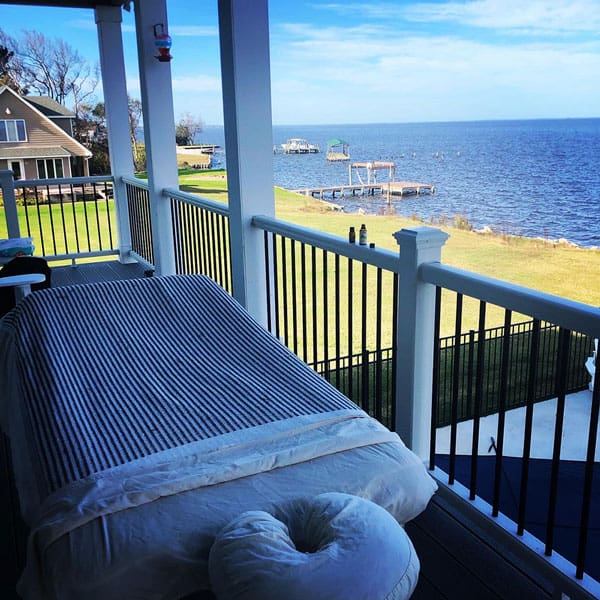 Outer Banks Mobile Massage Services traveling from Corolla to Ocracoke.