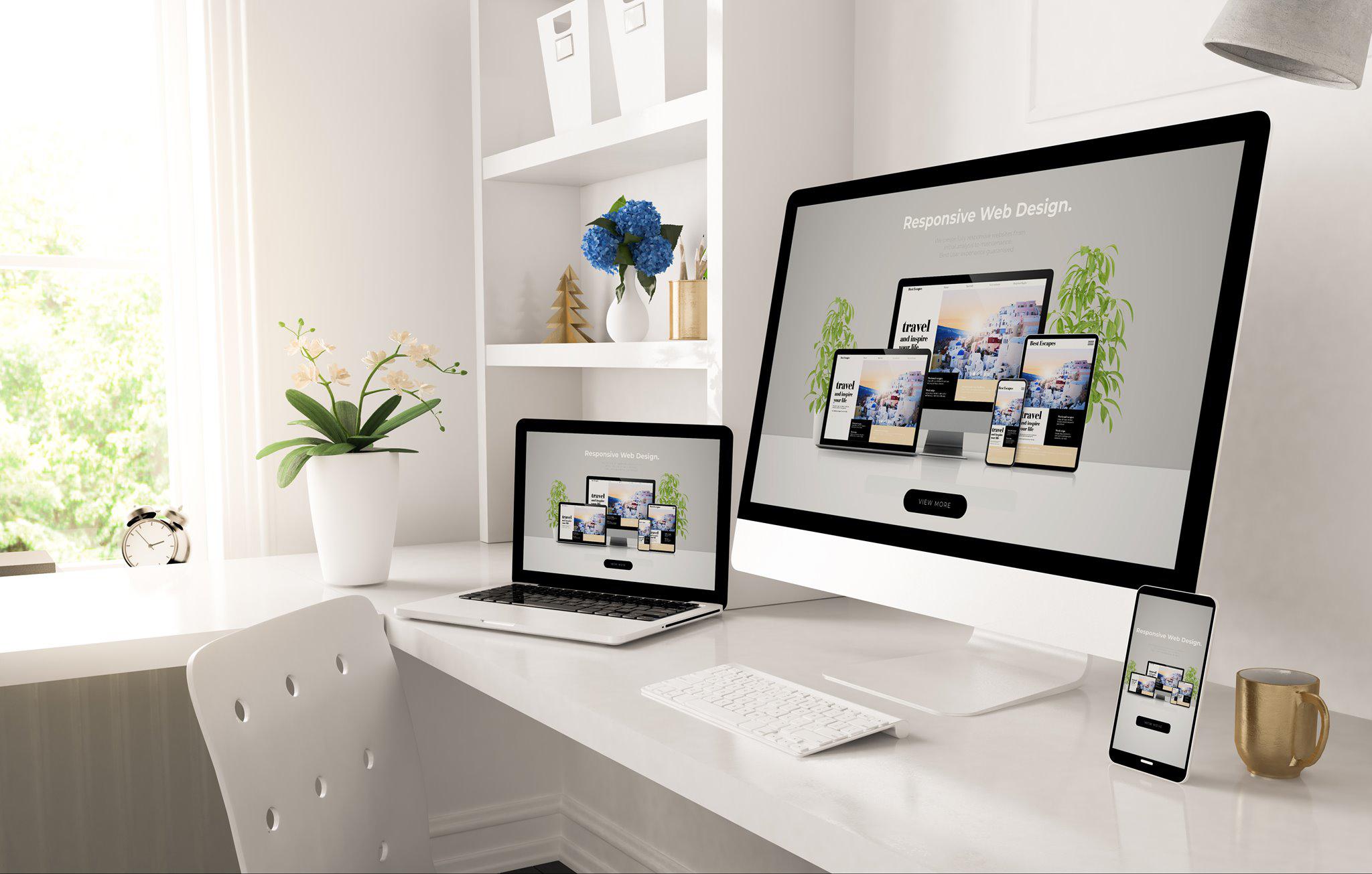 Modern Website Design Photo