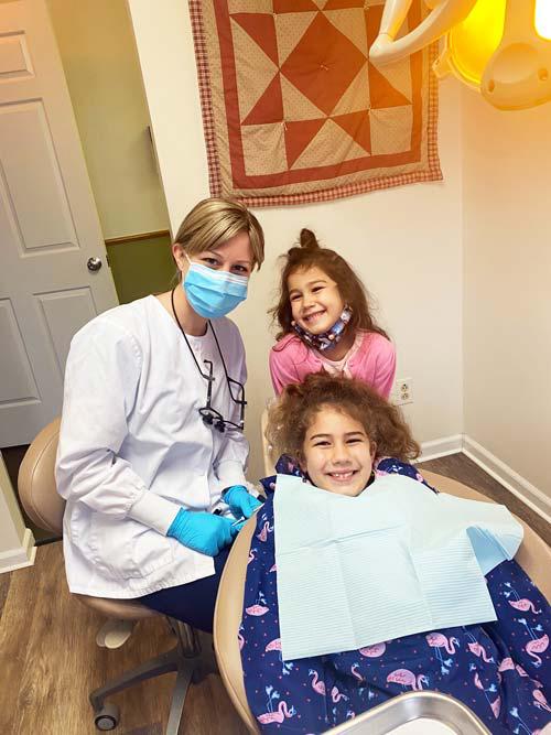 Happy Patients with Hygienist