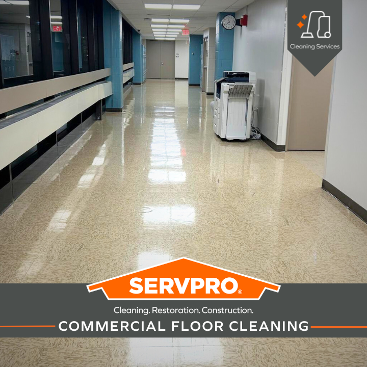 SERVPRO of Downtown Pittsburgh/Team Dobson offers commercial floor cleaning in  Downtown Pittsburgh, North Shore, and surrounding areas.