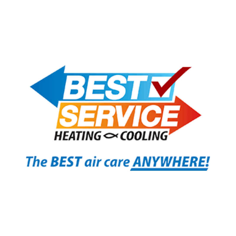 Best Service Heating & Cooling Logo