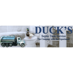Duck's Septic Tank Service Logo