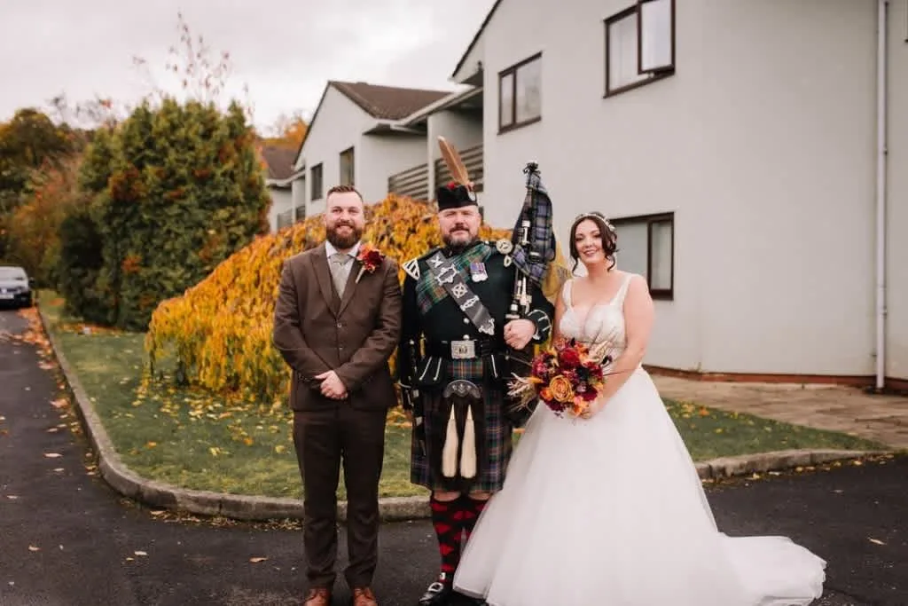 Images Andrew Paton Highland Bagpiper