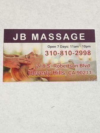 Images JB Massage