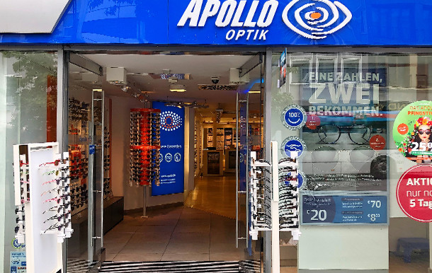 Apollo-Optik, Hindenburgstrasse 96 in Mönchengladbach