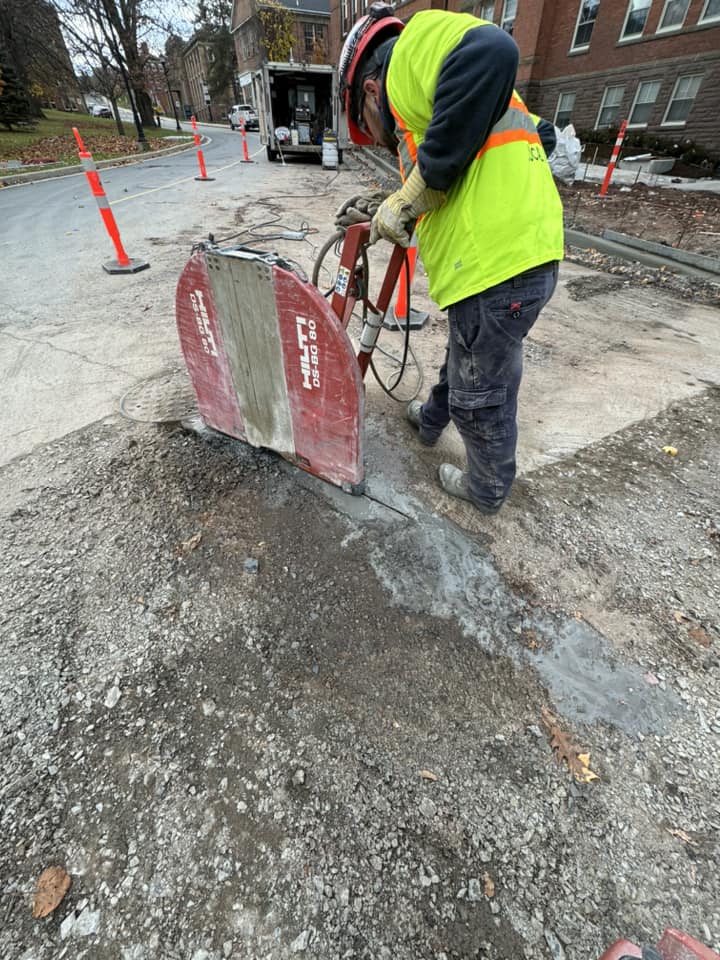 Images Precision concrete core and drilling
