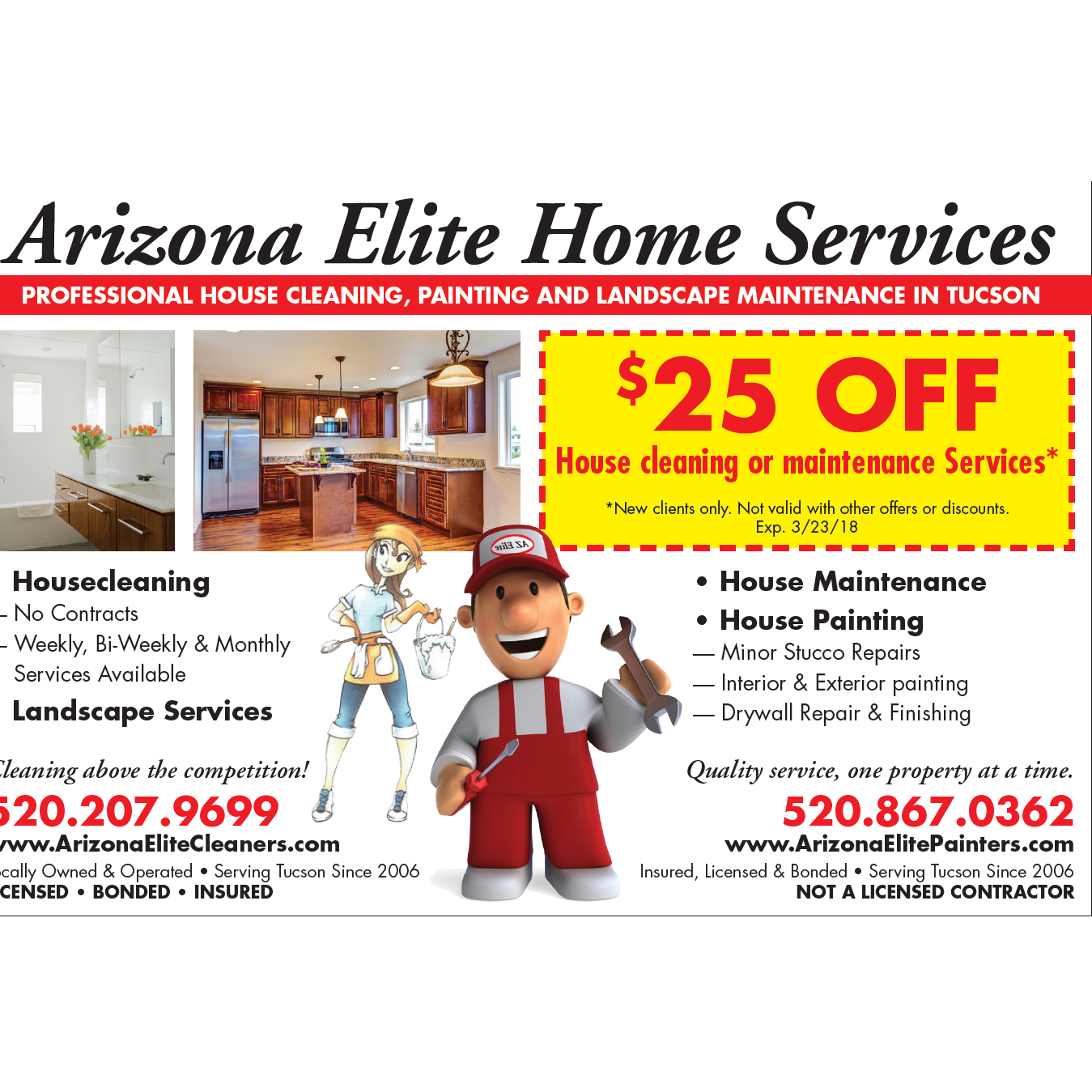 Arizona Elite Cleaners Logo