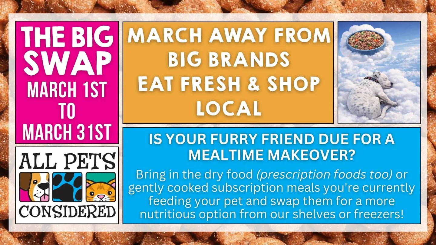 Image of Local Pet Event The Big Swap at All Pets Considered Nearby