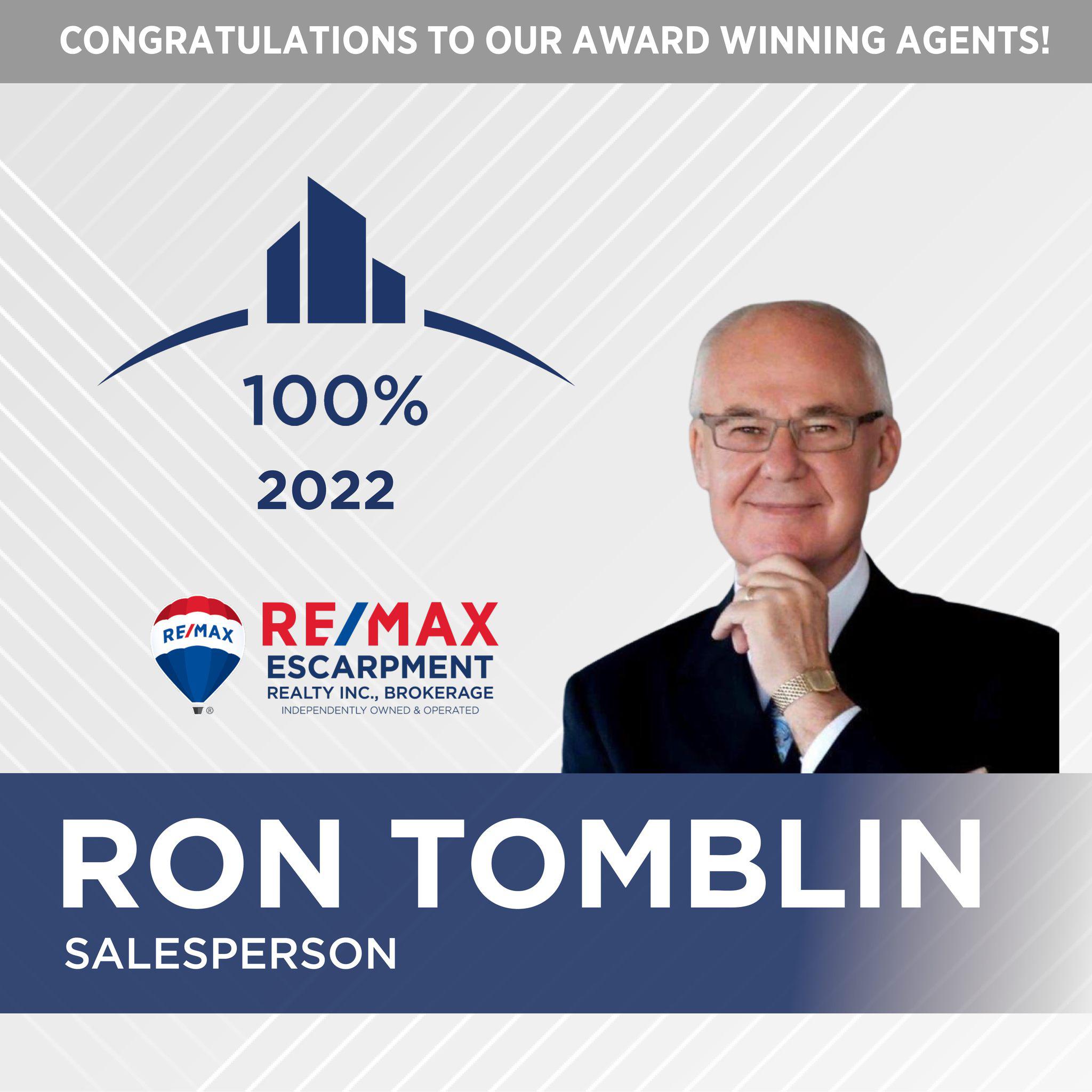 Images Ron Tomblin RE/MAX Escarpment Realty, Inc. - Sales Representative in Hamilton Ontario
