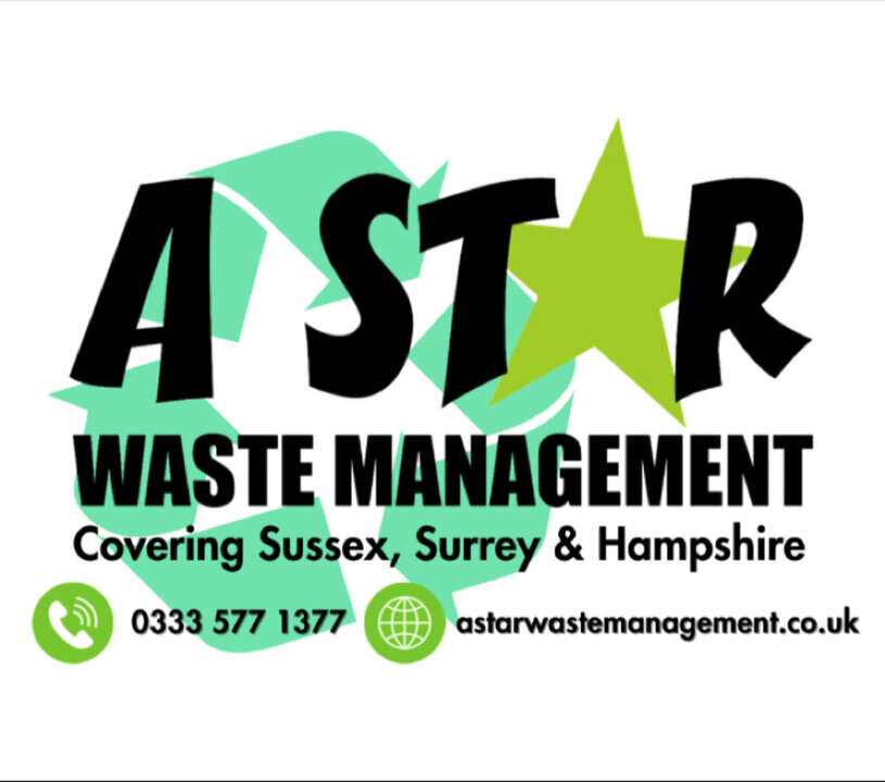 A Star Waste Management Worthing 03335 771377