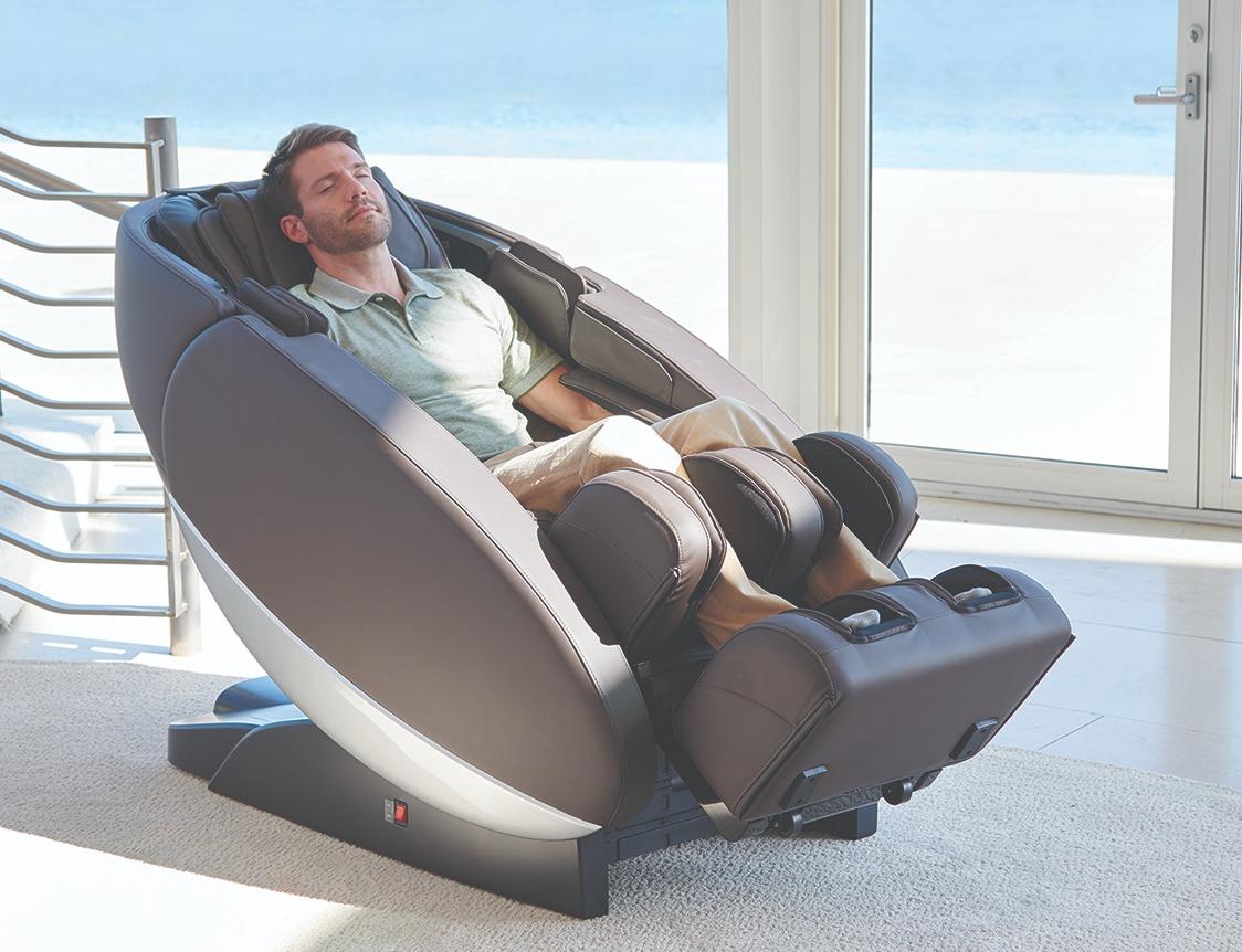 The Human Touch Novo XT@ L-track massage chair is the ultimate in massage chair relaxation.