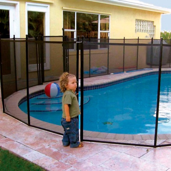 Installation of Pool Safety Fences--Kiddy Fence of Miami Inc