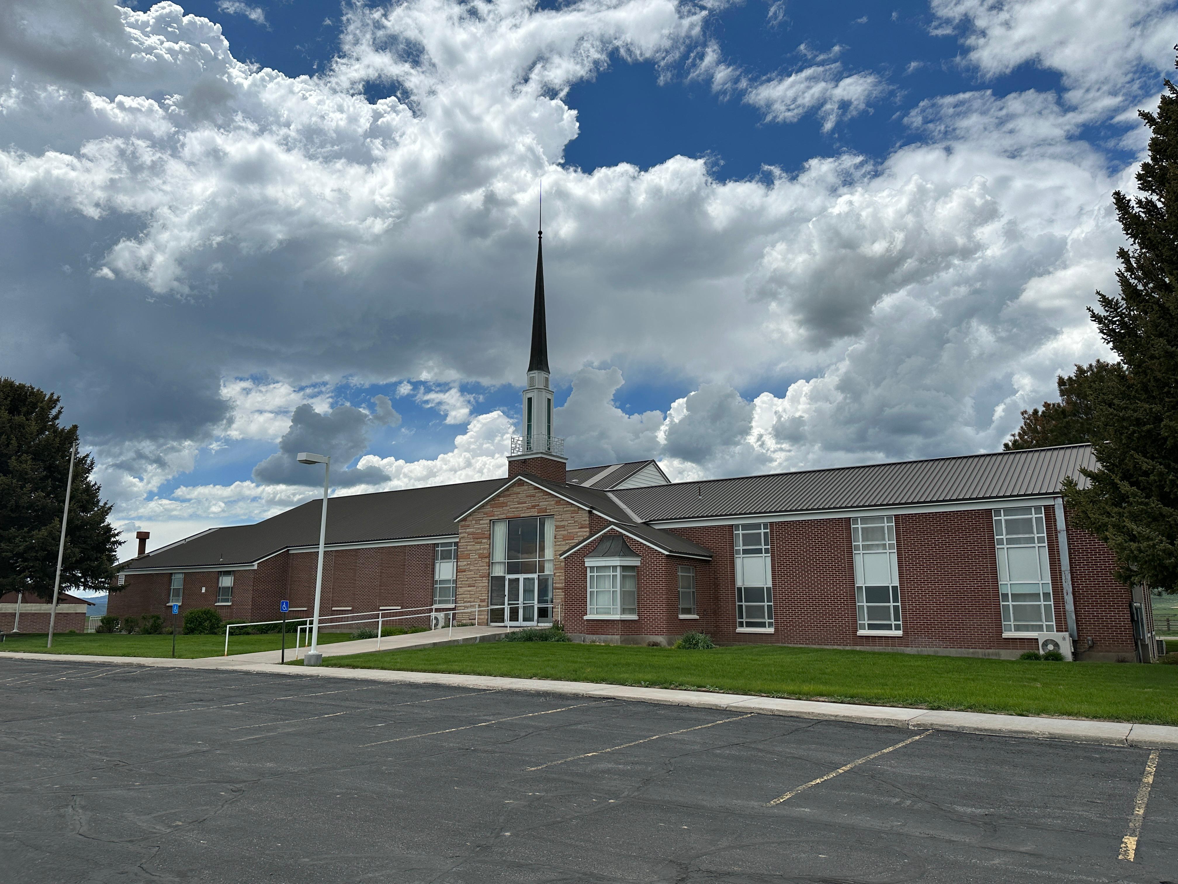 The Chesterfield Church Building in the Grace Idaho Stake of the Church of Jesus Christ of Latter-day Saints.