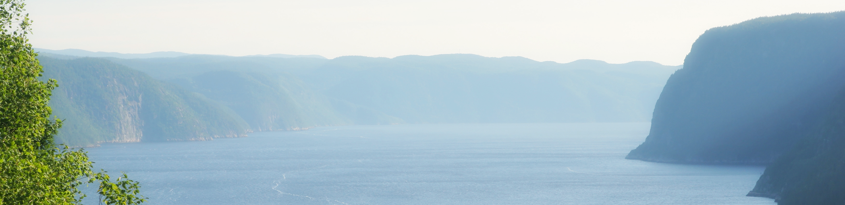 A stunning photo of Le Fjord-du-Saguenay.