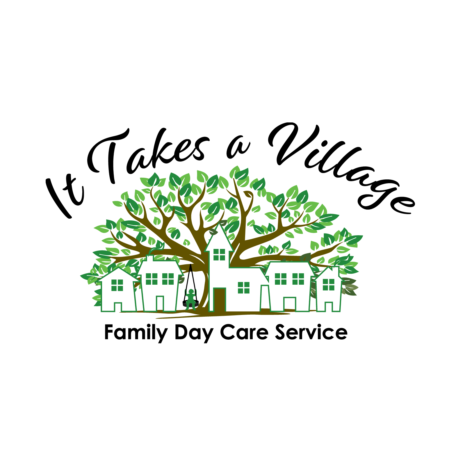 It Takes A Village Family Daycare Logo