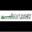 Cut Right Gardening Service Logo