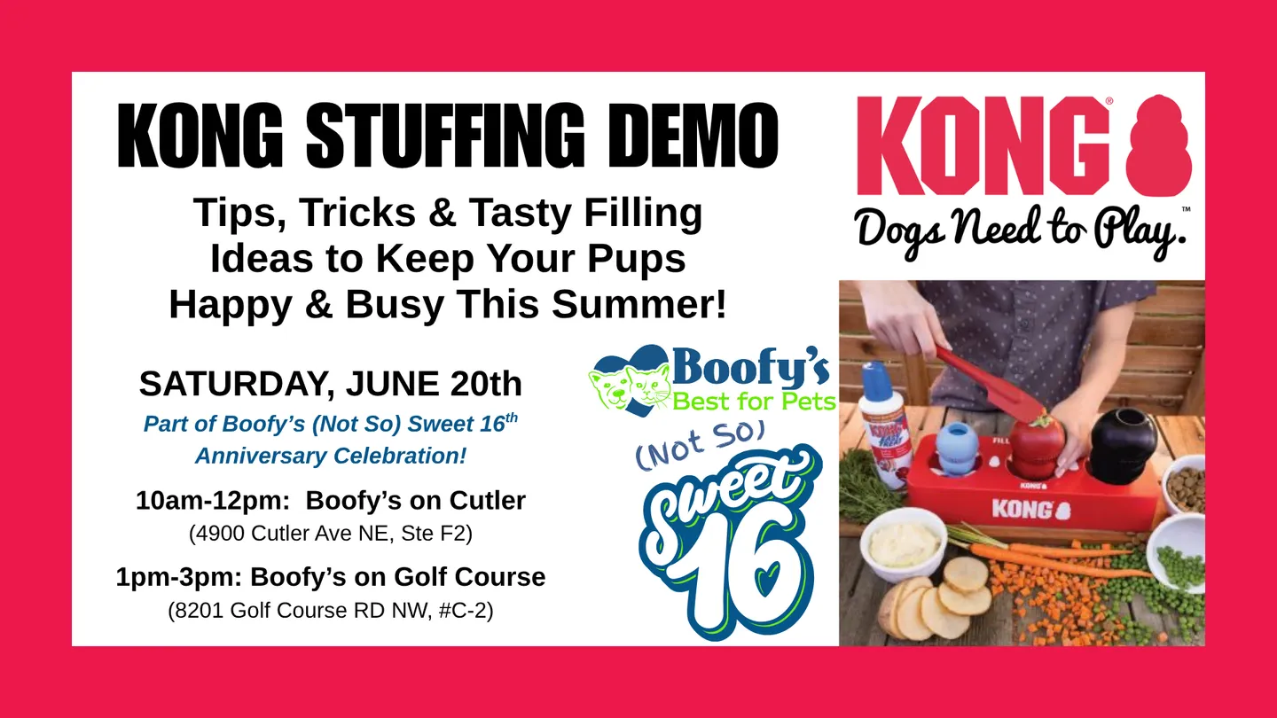 Image of Local Pet Event KONG Dog Toy Stuffing Demo (Cutler store) Nearby