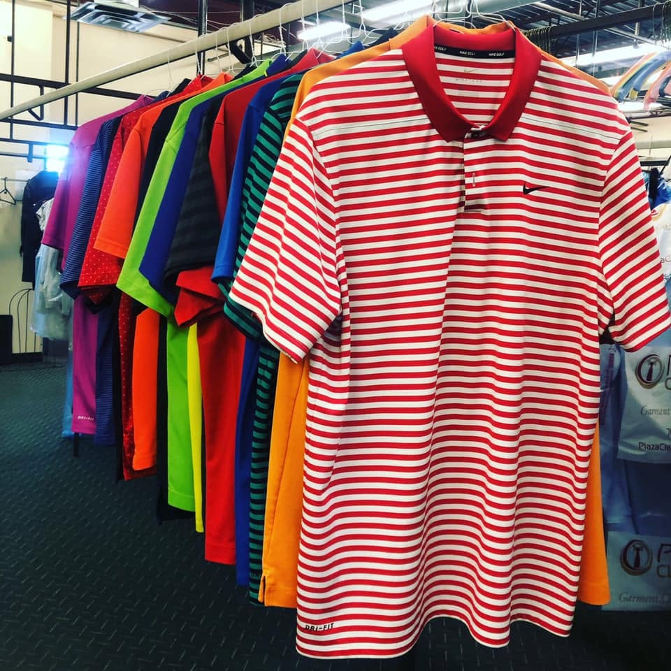 Professional shirt laundering and pressing for casual polos, golf shirts, and button-downs. Crisp collars, vibrant colors, and smooth finishes delivered on every garment