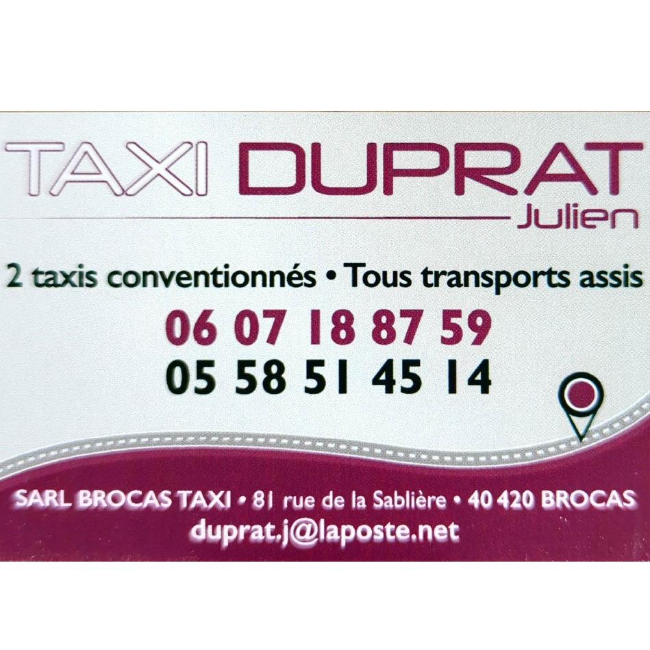 Brocas Taxi Duprat taxi