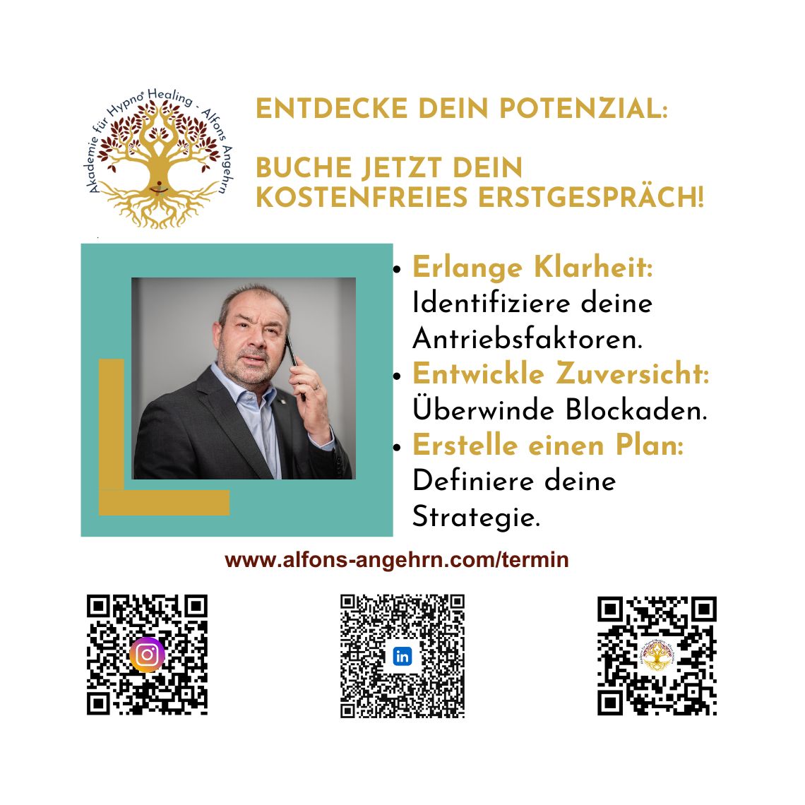 Bilder Alfons Angehrn – Mentor für innere Klarheit und erfüllte Führung