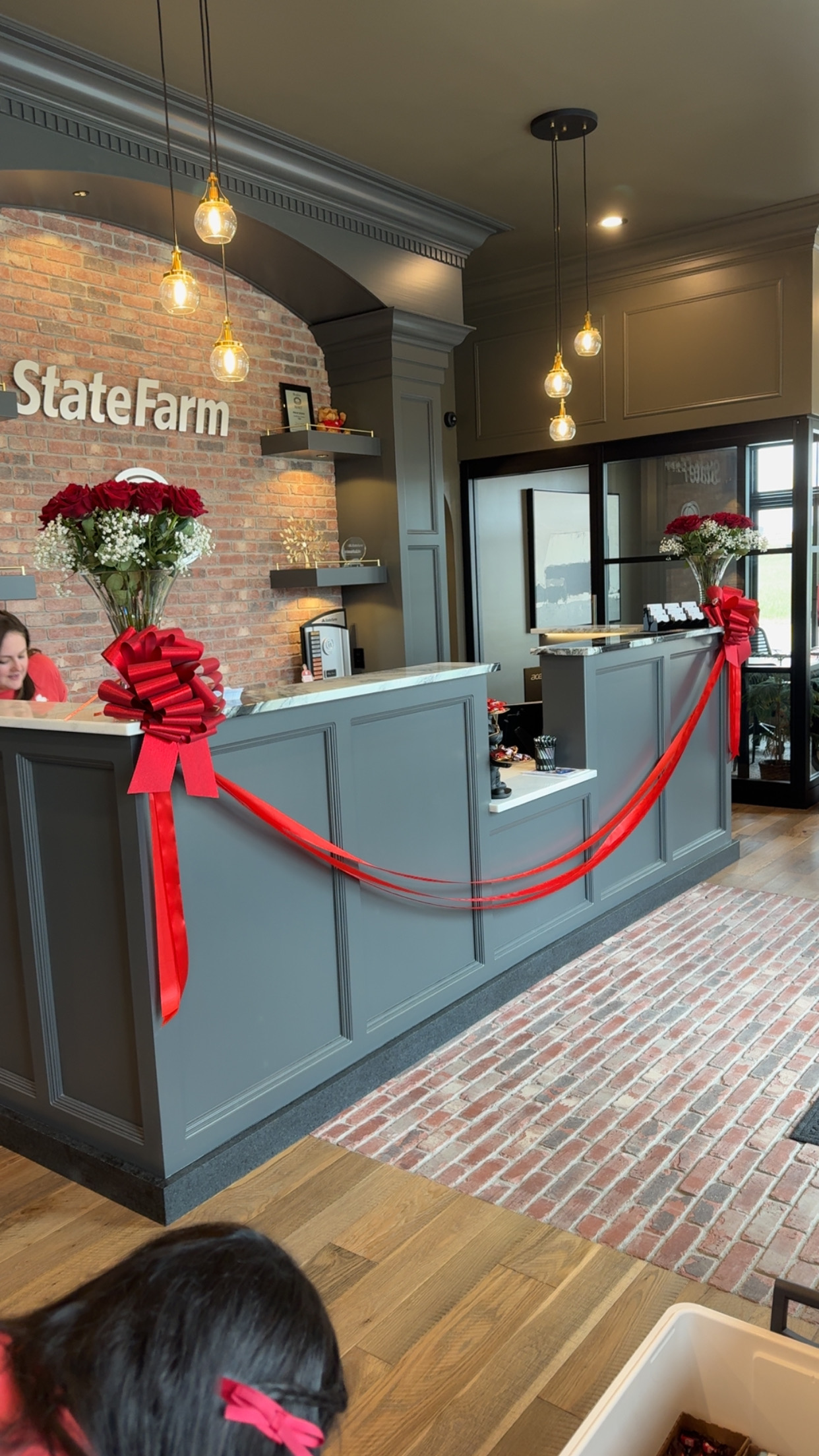 A warm welcome starts right at the door!