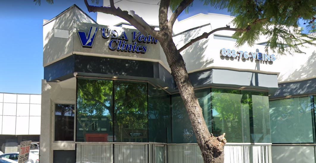 Front of our vein clinic in West Hollywood, Ca. Parking is in the back.