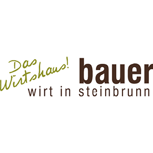 "Wirt in Steinbrunn" Gasthaus Bauer GmbH & Co. KG Logo