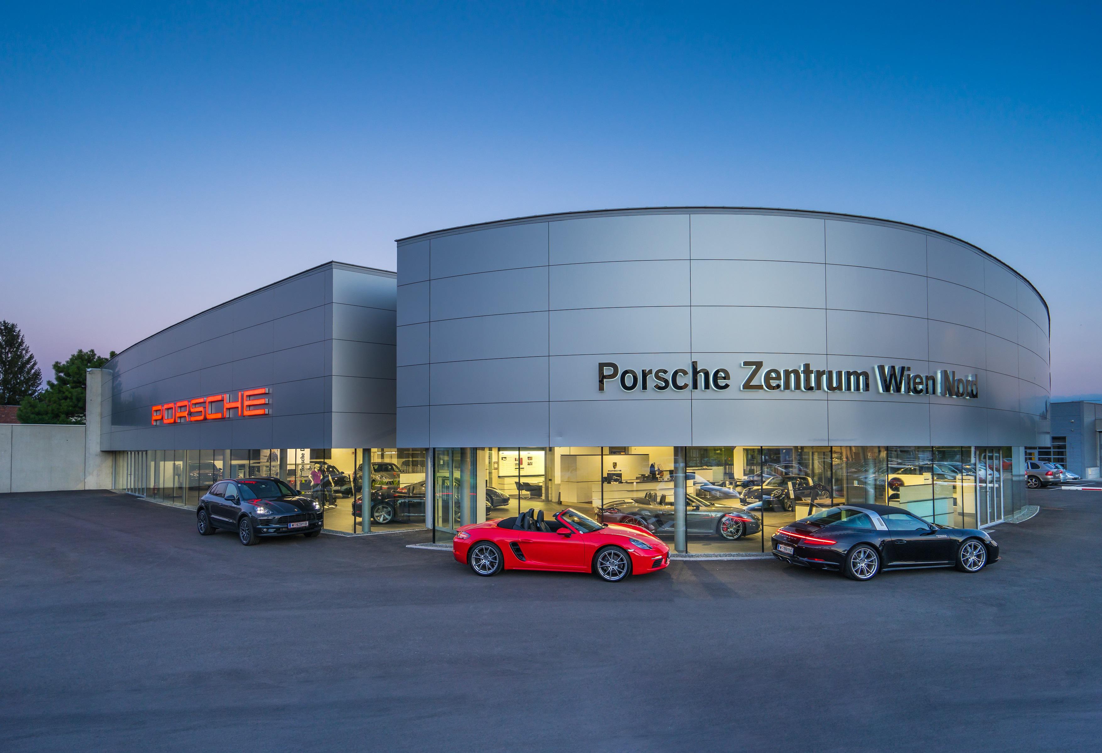 Bilder Porsche Zentrum Wien Nord