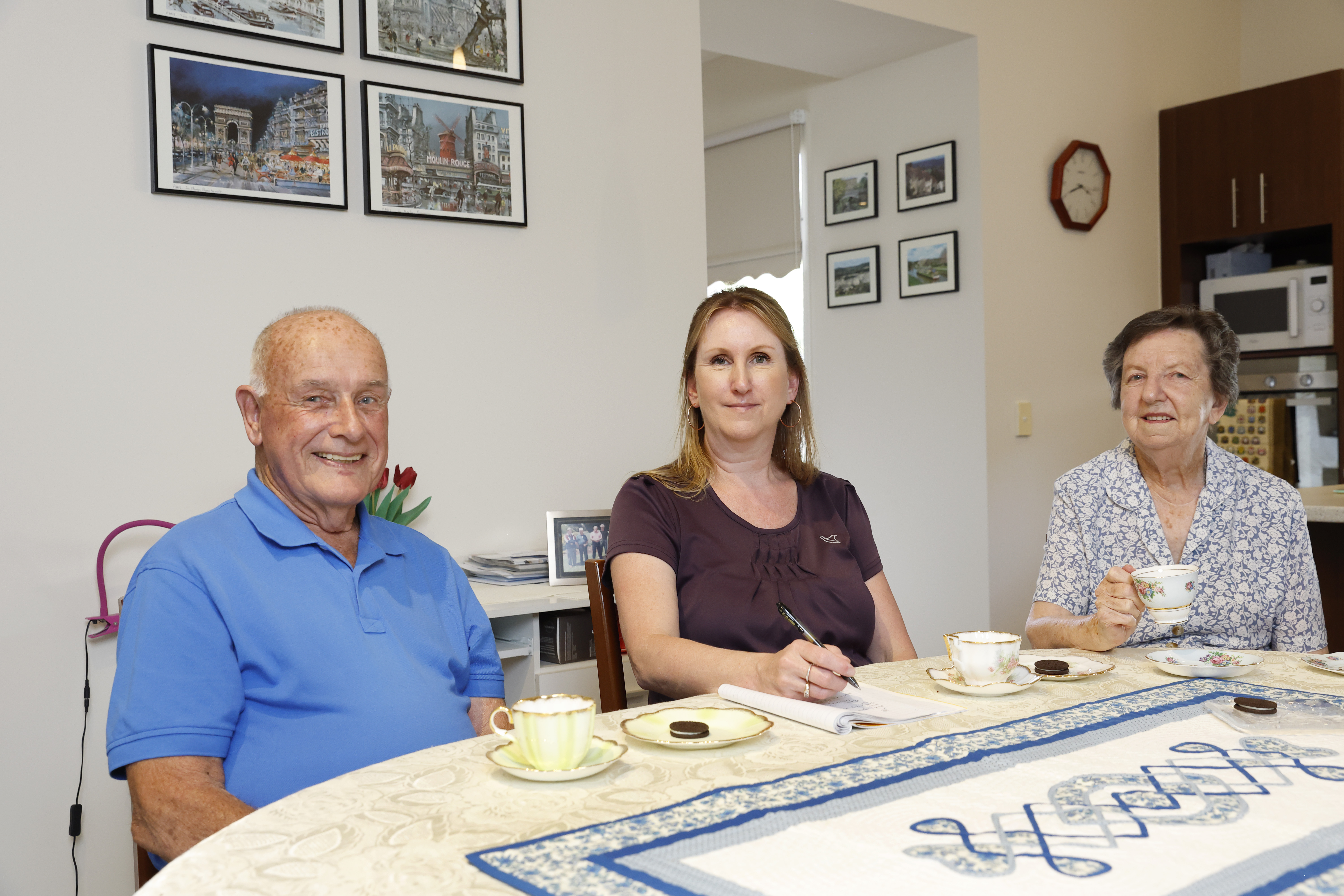Images Uniting AgeWell Barwon Home Care