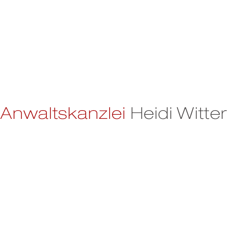 Logo Anwaltskanzlei Heidi Witter