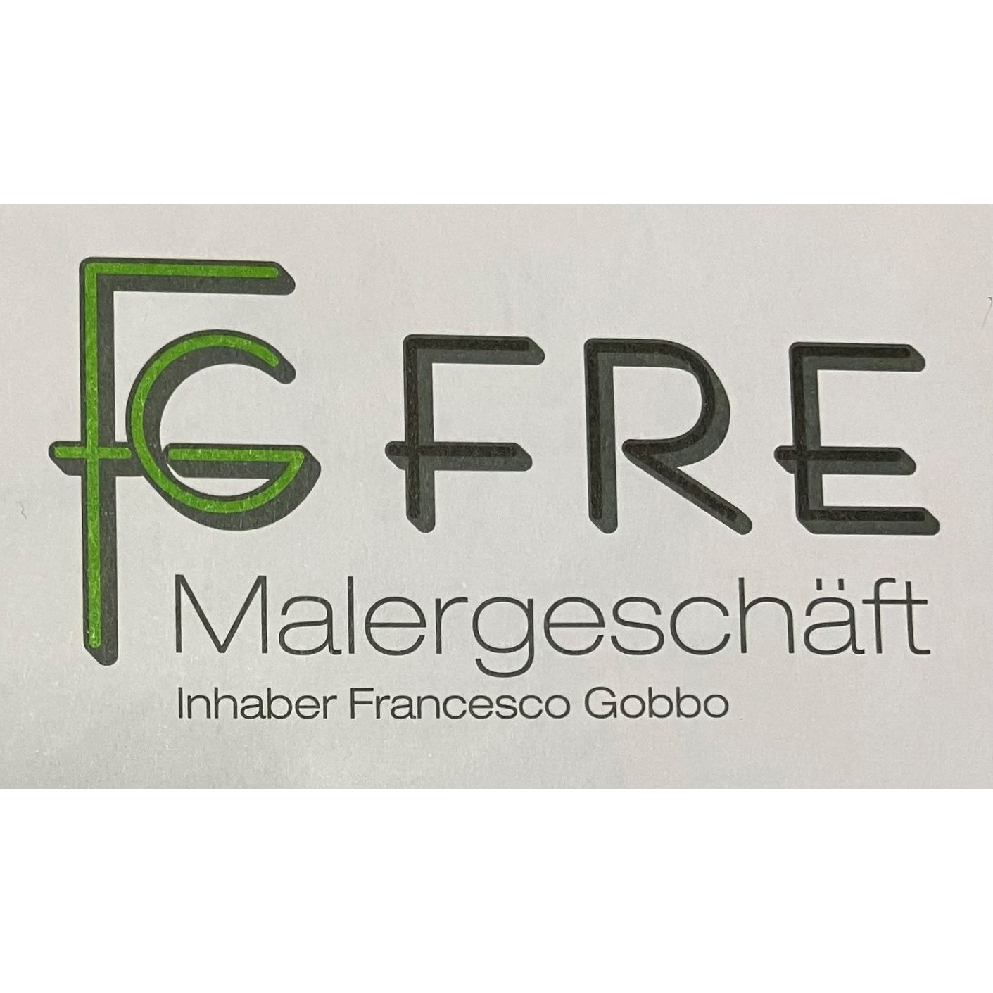 FRE Malergeschäft, Inhaber Francesco Gobbo Logo