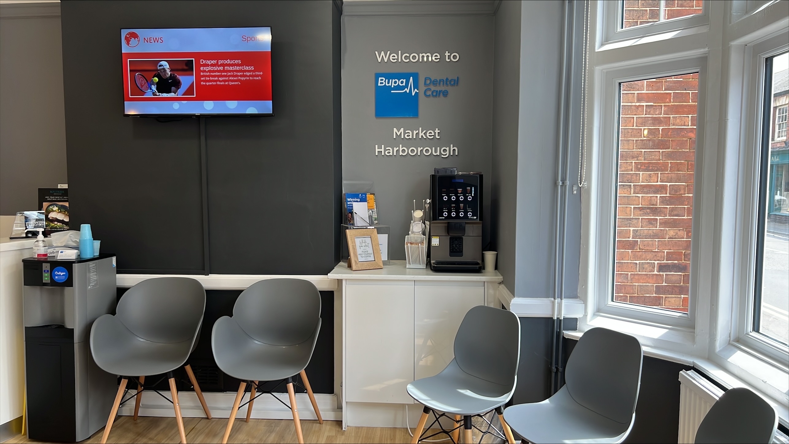 Bupa Dental Care Market Harborough - Waiting Area